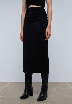 Scalpers Skirts<Skull Star Midi Skirt