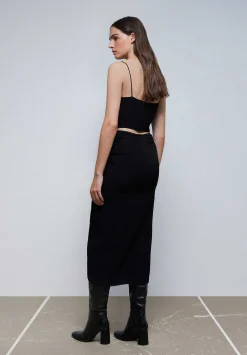 Scalpers Skirts<Skull Star Midi Skirt