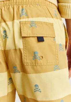 Scalpers Swimsuits<Skull Stripes Swimsuit