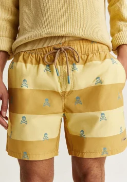 Scalpers Swimsuits<Skull Stripes Swimsuit