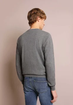 Scalpers Sweaters And Cardigans<Skull V-Neck Sweater