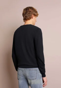 Scalpers Sweaters And Cardigans<Skull V-Neck Sweater