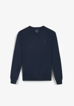 Scalpers Sweaters And Cardigans<Skull V-Neck Sweater