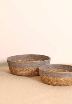 Scalpers Decorative Accessories<Small Contrast Jute Basket