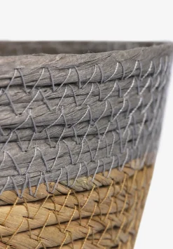 Scalpers Decorative Accessories<Small Contrast Jute Basket