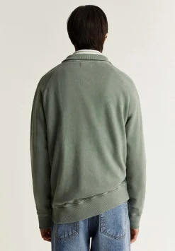 Scalpers Sweatshirts<Stitching Detail Sweatshirt