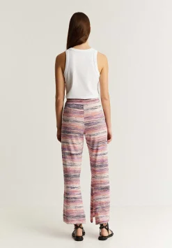 Scalpers Pants<Straight Knit Pants