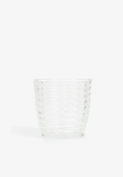 Scalpers Glassware<Striped Embossed Glass Cup