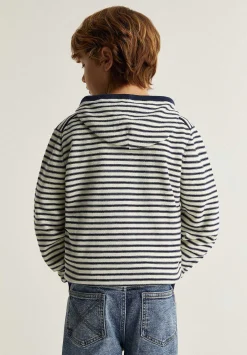 Scalpers Sweaters And Cardigans<Striped Hooded Sweater