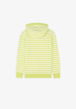 Scalpers Spot<Striped Hooded Sweater