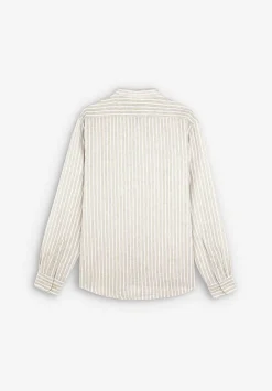 Scalpers Casual<Striped Linen Shirt