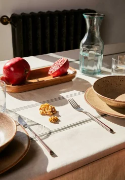 Scalpers Table Linen<Striped Linen Tablecloth
