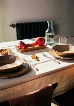 Scalpers Table Linen<Striped Linen Tablecloth