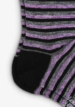 Scalpers Socks<Striped Lurex Socks