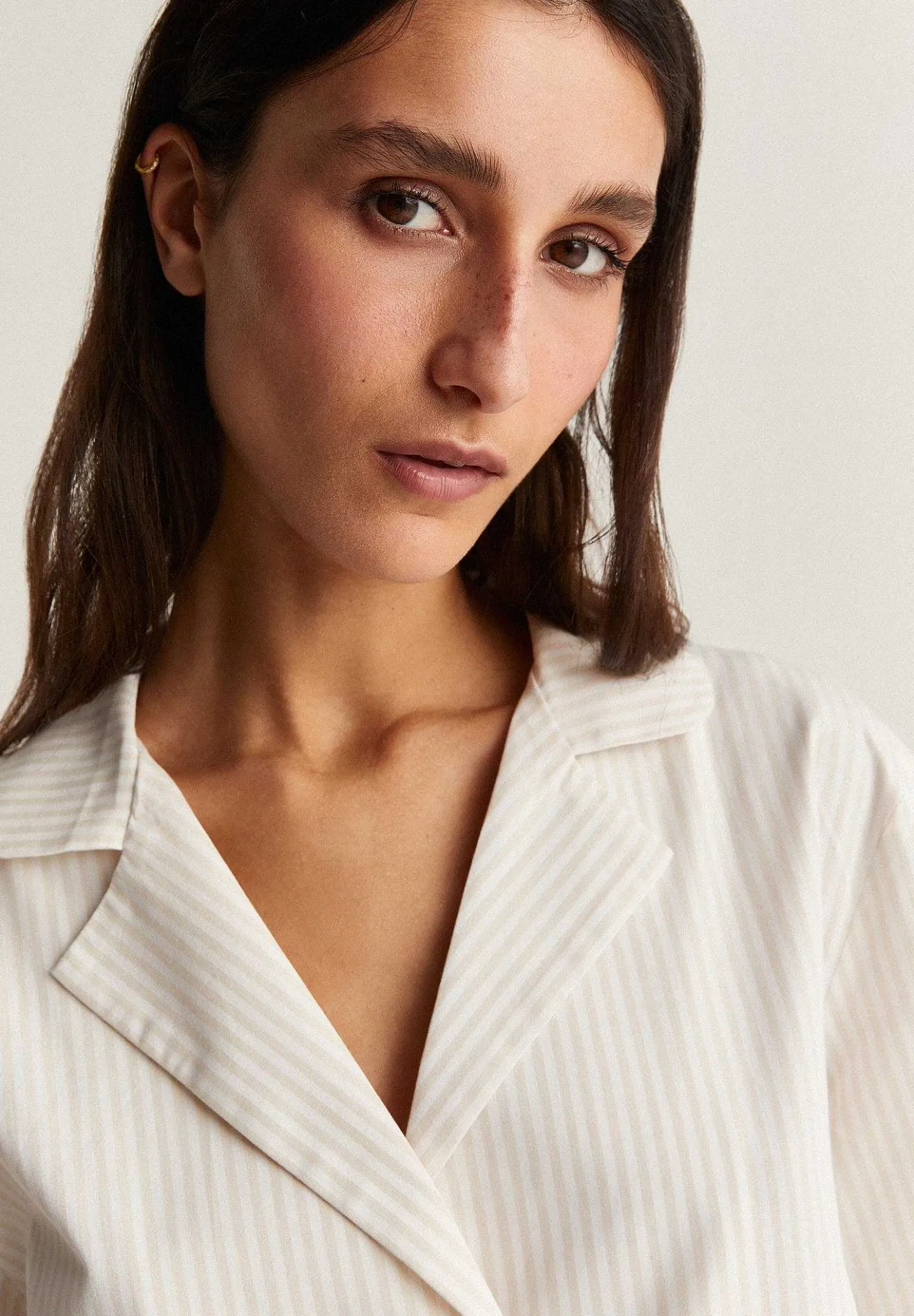 Scalpers Pajamas<Striped Pajamas With Bow Detail