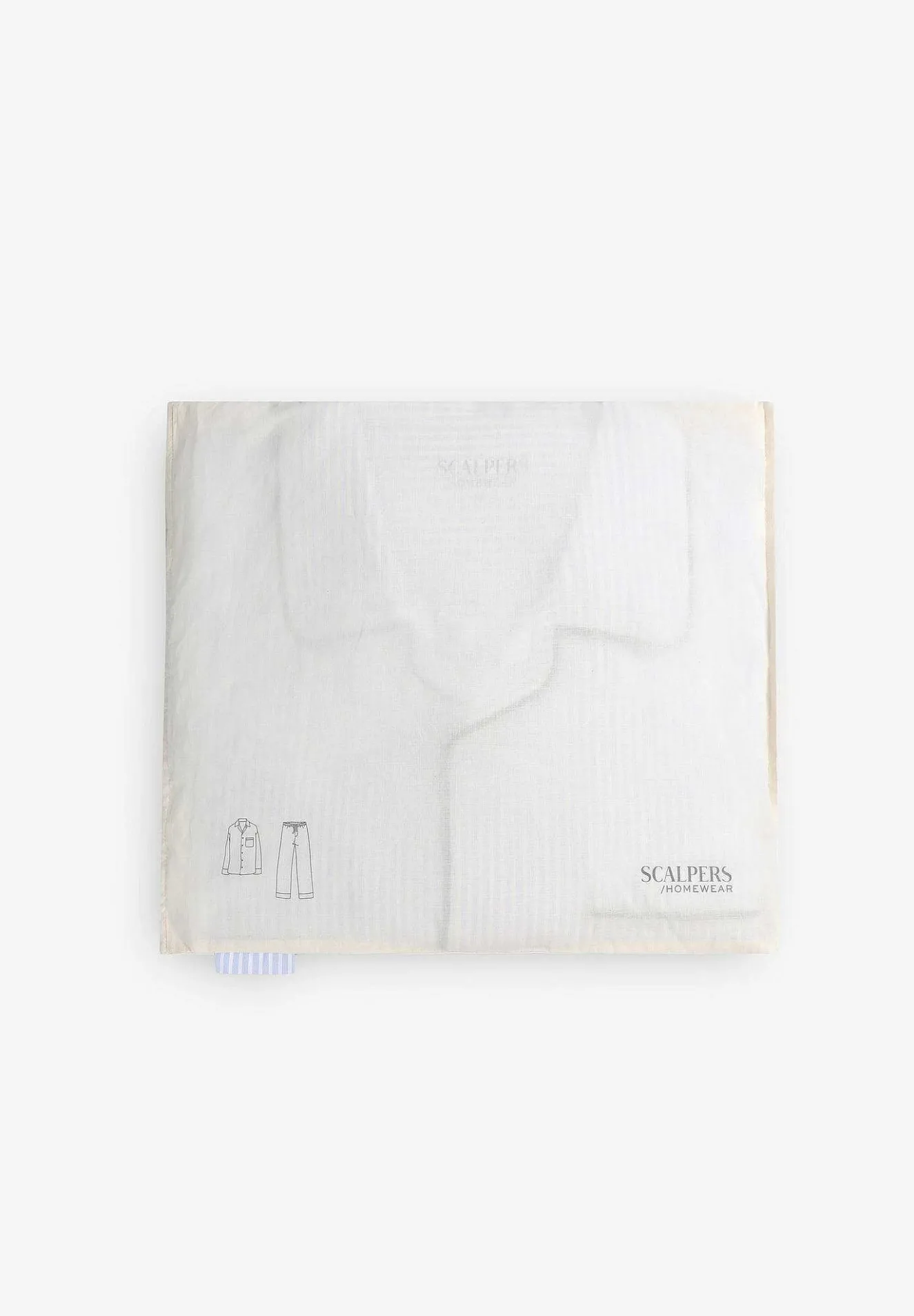 Scalpers Pajamas<Striped Pajamas With Contrast Trim