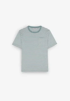Scalpers Tshirts<Striped Pocket T-Shirt