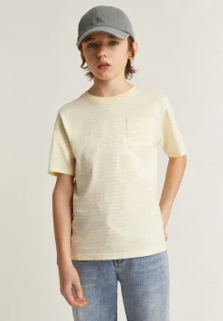 Scalpers Tshirts<Striped Pocket T-Shirt