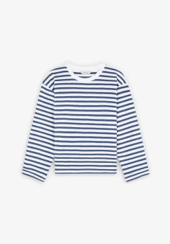 Scalpers Sweatshirts<Striped Skull Outline Sweatshirt