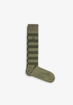 Scalpers Socks<Striped Skull Socks