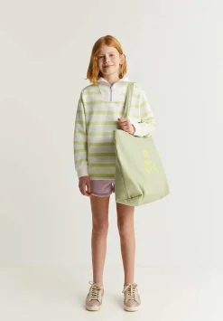 Scalpers Sweatshirts<Striped Sweatshirt With Zipper Detail