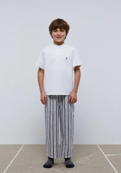 Scalpers Pajamas<Striped Trouser Detail Pajamas