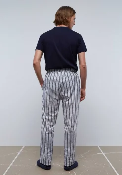 Scalpers Pajamas<Striped Trouser Detail Pajamas