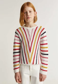 Scalpers Spot<Structured Knitted Sweater