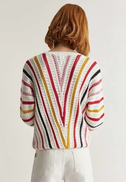 Scalpers Spot<Structured Knitted Sweater