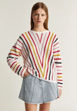 Scalpers Spot<Structured Knitted Sweater