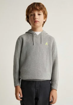 Scalpers Sweaters And Cardigans<Structured Sweater With Hood