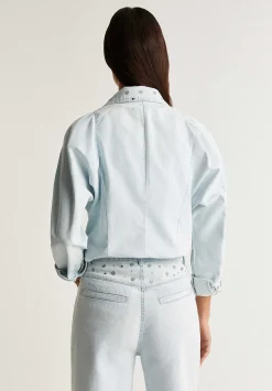 Scalpers Shirts<Studded Denim Shirt