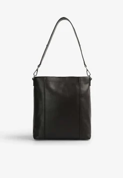 Scalpers Fur<Studded Leather Hobo Bag