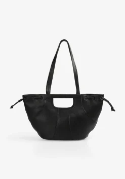 Scalpers Fur<Studded Shoulder Leather Bag