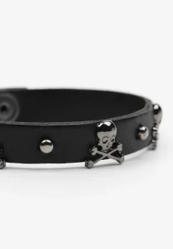 Scalpers Imitation Jewelry<Studded Skulls Bracelet