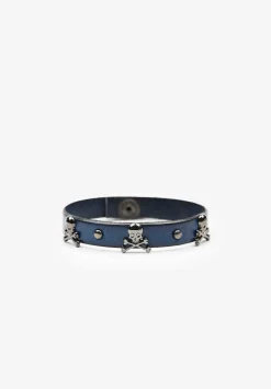 Scalpers Imitation Jewelry<Studded Skulls Bracelet