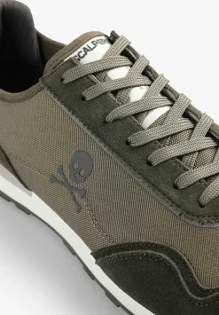 Scalpers Sneakers<Suede Skull Sneakers