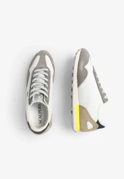 Scalpers Footwear<Suede Skull Sneakers