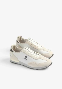 Scalpers Sneakers<Suede Skull Sneakers
