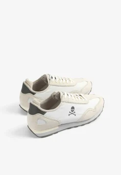 Scalpers Sneakers<Suede Skull Sneakers