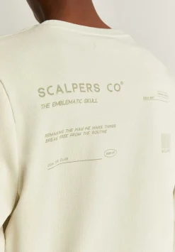 Scalpers Sweatshirts<Sweatshirt With Chest Patch Detail