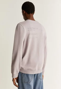 Scalpers Sweatshirts<Sweatshirt With Chest Patch Detail