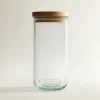 Scalpers Storage And Utensils<Tall Wooden Storage Jar
