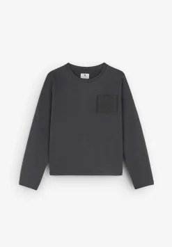 Scalpers Sweatshirts<Terry Pocket Detail Sweatshirt