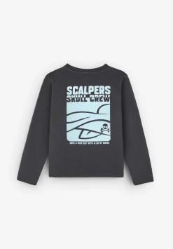 Scalpers Sweatshirts<Terry Pocket Detail Sweatshirt