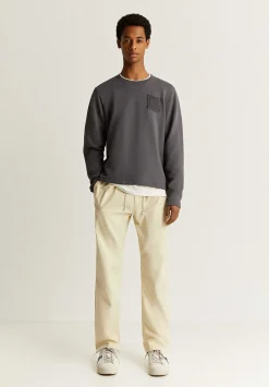 Scalpers Sweatshirts<Terry Pocket Detail Sweatshirt