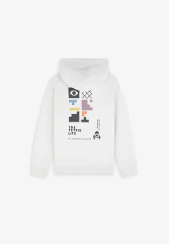 Scalpers Sweatshirts<Tetris Print Hoodie