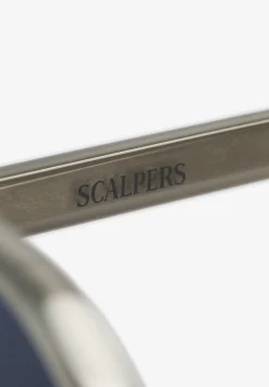 Scalpers Glasses<Thin Oval Sunglasses