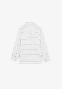 Scalpers Shirts<Thin Striped Polo Shirt
