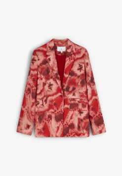 Scalpers Blazers And Vests<Tie Dye Linen Blazer